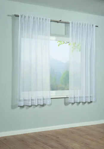 Sehlbach Fertigschal mit Multiband 140 x 175 cm weiß