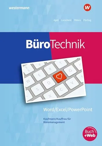 BüroTechnik - Word / Excel / Powerpoint Schulbuch - Umfassendes Schulbuch für Microsoft Powerpoint, inklusive praxisnaher Übungen und Tipps für effektive Präsentationen.