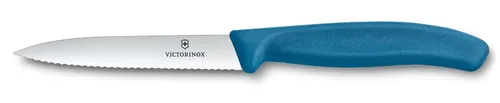 Victorinox Schweiz Gemüsemesser Tomatenmesser Küchenmesser Brötchenmesser BLAU