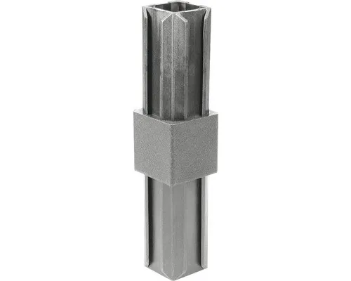 Alberts XD-Rohrverbinder gerade Kunststoff sw für 20x20 426354