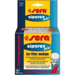 Sera siporax Mini Professional 50.000 ml (27 kg) - Zubehör für Aquarienfilter, biologisch selbst reinigendes Hochleistungsfiltermedium mit 34-mal höherer Abbauleistung als herkömmliche Ton-Filtermaterialien.
