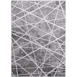 Tapiso Teppich, Grau, Textil, 80x150 cm, Teppiche & Böden, Teppiche