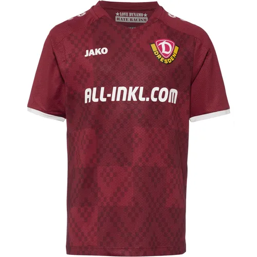 JAKO Dynamo Dresden 24-25 3rd Teamtrikot Kinder in weinrot, Größe 152