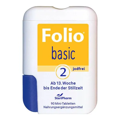 Folio 2 basic jodfrei Filmtabletten Inhalt: 8.6 g