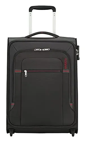 American Tourister® Crosstrack Weichgepäck-Trolley mit 4 Rollen - Koffer mit 42 l Volumen, ideal als Handgepäck, ausgestattet mit TSA-Zahlenschloss und leisen Rollen für stressfreies Reisen.