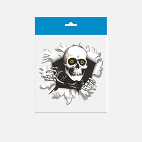 Aufkleber "Einschussloch Skull"