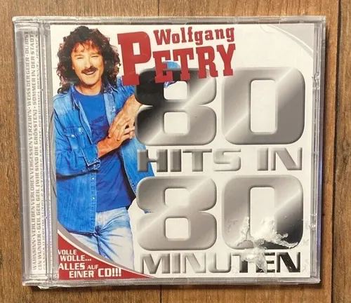 Wolfgang Petry - 80 Hits in 80 Minuten CD - Neu & Verschweißt