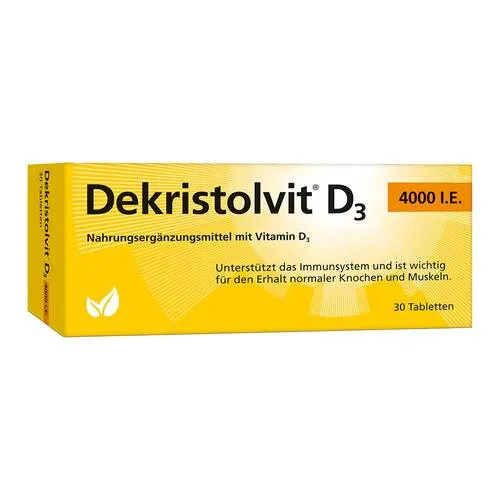 Dekristolvit D3 4.000 I.E. Tabletten 16 g