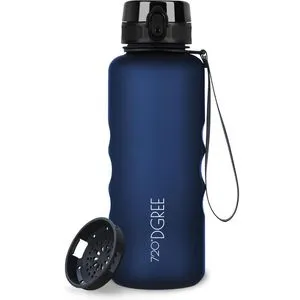 720°DGREE Trinkflasche 1,5 Liter “uberBottle“ softTouch - Thermobehälter mit 1,5L Volumen, BPA-frei und aus stoßfestem Tritan, ideal für Sport und Outdoor-Aktivitäten – immer genug trinken ohne nachfüllen!
