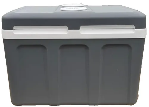 TZS FIRST AUSTRIA Elektrische Kühlbox 45L - Kühlboxen & Kühltaschen, 45L Volumen mit 12V/230V Anschluss, ideal für Camping und Reisen, bietet sowohl Kühl- als auch Warmhaltefunktion.