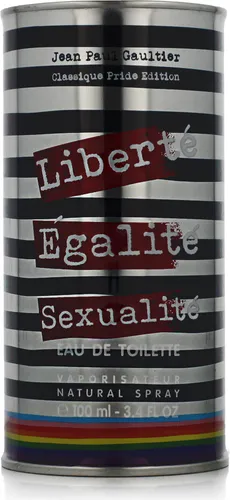 Jean Paul Gaultier Classique Pride Eau de Toilette Spray 100 ml - Eau de Toilette in limitierter Pride Edition, inspiriert von Liebe und Individualität. Ein blumiger, fruchtig-zitrischer Duft, der Selbstvertrauen und Glamour ausstrahlt.