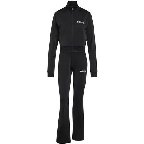 ADIDAS Damen Sportanzug Glam - Eleganter Sportanzug für Damen von ADIDAS, der Stil und Komfort vereint. Strapazierfähiges Trikotmaterial sorgt für ein angenehmes Tragegefühl. Ideal für aktive Tage oder entspannte Ausflüge.