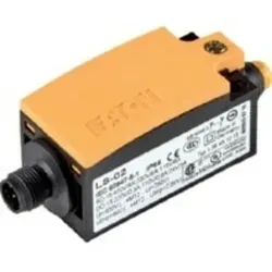 Eaton Positionsschalter, Kuppenstößel, Basisgerät, erweiterbar, 2 S, Cage-Clamp, gelb, Kunststoff, -25 - +70 °C, mit integriertem M12-Stecker 1...