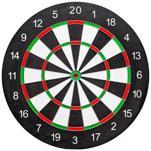 BULL'S Chelsea Paper Dartboard | Hochwertige Papier Dartscheibe für präzises Spielen - Scheiben - Ideal für Freizeitspieler, leicht und einfach zu transportieren, perfekt für unterwegs oder im Garten.
