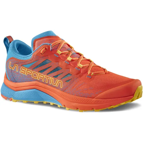 La Sportiva Jackal II cherry tomato/tropic blue (R22B14) 38