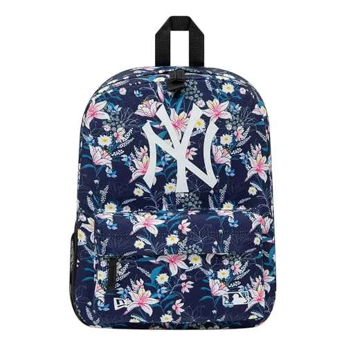 New Era Backpack One Size Navy - Unisex Casual Daypack aus 100% Polyester, ideal für Schule und Freizeit mit stilvollem Design und viel Stauraum.
