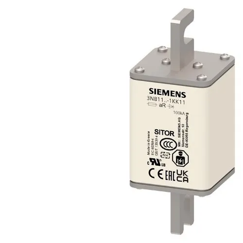 Siemens SITOR-Sicherungseinsatz 550 A (3NB11381KK11) - Hochwertiger Sicherungseinsatz für zuverlässigen Schutz von elektrischen Anlagen, ideal für industrielle Anwendungen.