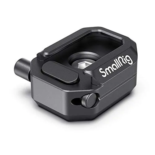 SMALLRIG Cold Shoe Mount mit Safety Release - 1/4 Zoll Schraube, sicherer Halt und universelle Kompatibilität für Ihre Ausrüstung