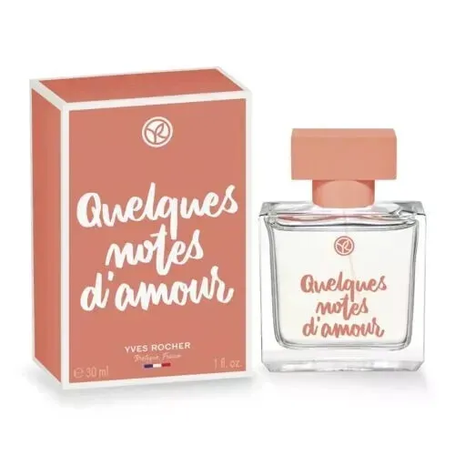 Yves Rocher Last Chance - Eau de Parfum Quelques Notes d’Amour - Tagespflege mit einem Hauch von Romantik, ideal für unvergessliche Momente.
