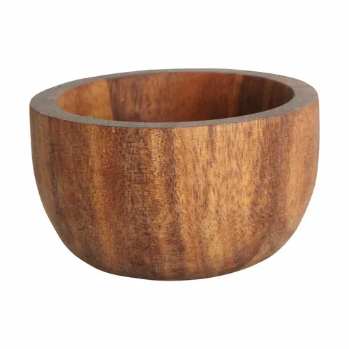 House Doctor Eierbecher Holz Nature Akazie Design Landhaus Schälchen Salzschale