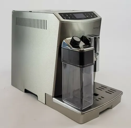 De'Longhi PrimaDonna S Evo ECAM 510.55 M - Vollautomatische Kaffeemaschine mit Cappuccinatore - Kaffeevollautomat mit integriertem Mahlwerk, LCD-Display und 1450 W Leistung. Genießen Sie frisch gemahlenen Kaffee und cremigen Cappuccino auf Knopfdruck!