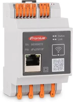 Fronius Smart Meter IP, weiß (42,0411,0347) - PV-Energiemanager zur Visualisierung und Optimierung von Energieflüssen, hilft Ihnen, Energiekosten zu senken und effizienter zu wirtschaften.