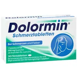 Dolormin Schmerztabletten mit 200 mg Ibuprofen