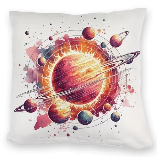 speecheese Sonnensystem Planeten Kuschelkissen Galaxie Entdecker Set Astronomie Weltraum Sternen Orbit Deko fürs Kinderzimmer