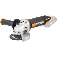 Akku Winkelschleifer 20V Worx WX800.9 - kabellose Flexibilität - Schleifmaschinen, batteriebetriebener Winkelschleifer mit 20V Li-Ion Akku für maximale Mobilität und Freiheit bei Schleifarbeiten.