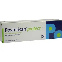 Posterisan protect Salbe bei Hämorrhoiden - Pflege und Schutz für die Analregion, mit Jojoba-Öl und Bienenwachs für beschwerdefreie Phasen
