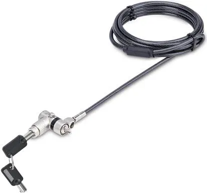 StarTech 3-in-1 Universal Laptop Lock - Notebook Security, schützt Ihre Geräte mit einem flexiblen, vielseitigen Verriegelungssystem für maximale Sicherheit unterwegs.