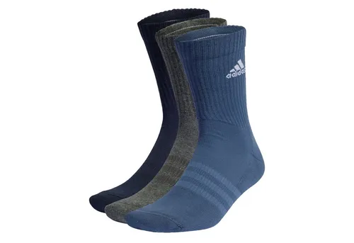 adidas Sportswear Funktionssocken CUSHIONED CREW SOCKEN, 3 PAAR (1-Paar) blau 3K - 5K
