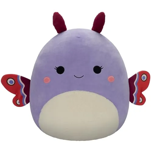 Squishmallows SQCR05497 - Sandrine die Motte 50 cm - Stofftiere & Teddybären, superweiches Kuscheltier für lange Reisen und Filmmarathons, ideal zum Sammeln und Spielen.