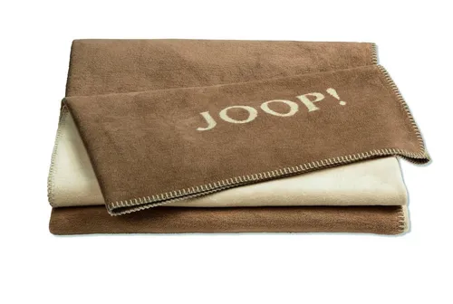 JOOP! Wohndecke cashew-macchia - Elegante Kuscheldecke - Bettdecken, 150 x 200 cm, aus hochwertigem Mischgewebe, ideal für gemütliche Abende und stilvolle Akzente in Ihrem Wohnraum.