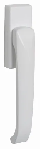 Alpertec Fenstergriff Juliane weiß anliegend - Fenstersicherung in elegantem Design, bietet zusätzlichen Schutz und Sicherheit für Ihr Zuhause.