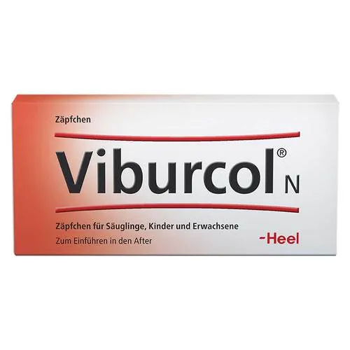 Viburcol N Kinder- und Säuglings-suppositorien - Arzneimittel zur natürlichen Linderung von Unruhe und Reizbarkeit bei Säuglingen, unterstützt die körpereigenen Abwehrkräfte und ist ideal für die ersten Lebensjahre.