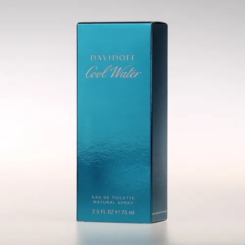 Davidoff Cool Water Man Eau de Toilette 75 ml - Herrendüfte mit erfrischenden Noten von Minze und Meeresbrise, ideal für den aktiven Mann, der Frische und Eleganz sucht.