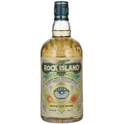 Douglas Laing ROCK ISLAND Mezcal Cask Edition 46,8% Vol. 0,7l - Whisky mit einzigartiger Note durch zweite Reifung in Ex-Mezcal-Fässern, ideal für Liebhaber von rauchigen und maritimen Aromen.