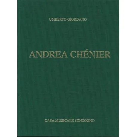 Umberto Giordano-Andrea Chénier-Vocal and Piano-BOOK