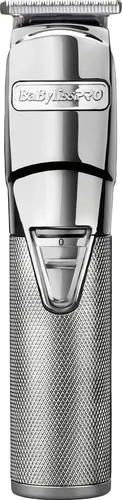 BaByliss PRO Barber Trimmer CHROMFX FX7880E - Haar- & Bartschneidegeräte mit Zero Gap Funktion für präzise Schnitte, kabellos und mit schneller Ladefunktion – ideal für professionelle Ergebnisse zu Hause.