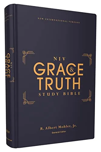 NIV, The Grace and Truth Study Bible (Trustworthy and Practical Insights), Hardcover, Red Letter, Comfort Print: New International Version, Red Letter, Comfort Print