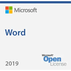 Microsoft Word 2019
