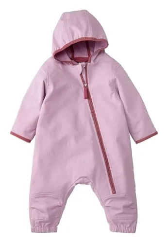hessnatur Unisex Softshell Overall für Mädchen und Jungen - Baby-Bekleidung & -Schuhe, nachhaltig aus reiner Bio-Baumwolle, winddicht und wasserabweisend – ideal für jedes Wetter!