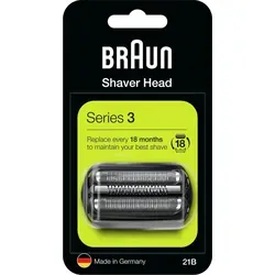Braun Zubehör Combipack 21B - Rasierzubehör für Series 3, original von Braun, garantiert 100% Leistung und hautfreundliche Rasur dank innovativer Klingentechnologie.