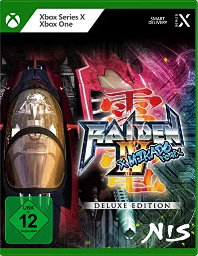 Raiden IV x MIKADO remix Deluxe Edition für Xbox One & Xbox Series X - Spiele für Xbox Series X & S mit einzigartigen Modi wie Dual Play, neu abgemischter Musik und nostalgischem Arcade-Feeling – inklusive digitalem Soundtrack und Poster!