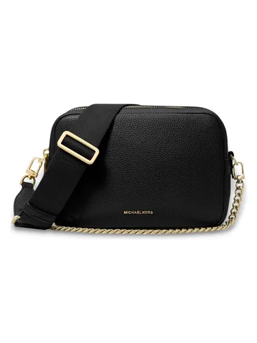 Michael Kors Bryant Umhängetasche - Mittelgroße Umhängetasche aus genarbtem Leder mit eleganten Kettenglieder-Details und zwei gefütterten Fächern für Essentials, ideal für stilvolle Looks.