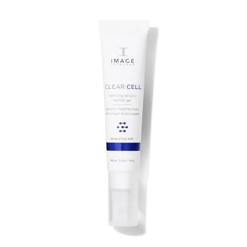 Image Skincare Clear Cell Blemish Gel 14g - Medizinische Körperpflege: Effektives Gel mit 2% Salicylsäure zur gezielten Behandlung von Unreinheiten und Minimierung von Rötungen, ideal für eine klare, strahlende Haut.