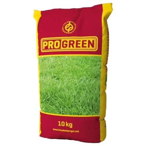 ProGreen 9 Wieseneinsaat Trockenstandorte 10 kg - Hochwertige Grassamenmischung für trockene Standorte, ideal für eine robuste und pflegeleichte Rasenfläche.