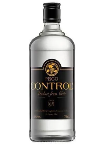 Pisco Control Gran Tresterbrand aus Chile (1 x 0.7 l) - Hochwertiger Pisco aus Chile, klar und mild im Geschmack, perfekt zum Verschenken oder selbst Genießen.