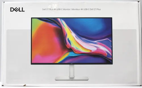 Dell 27" Plus S2725QC Monitor - 4K UHD Monitor mit 3840x2160, 120Hz und 65W USB-C für beeindruckende Bildqualität und schnelle Reaktionszeiten, ideal für kreative Profis und Gamer.